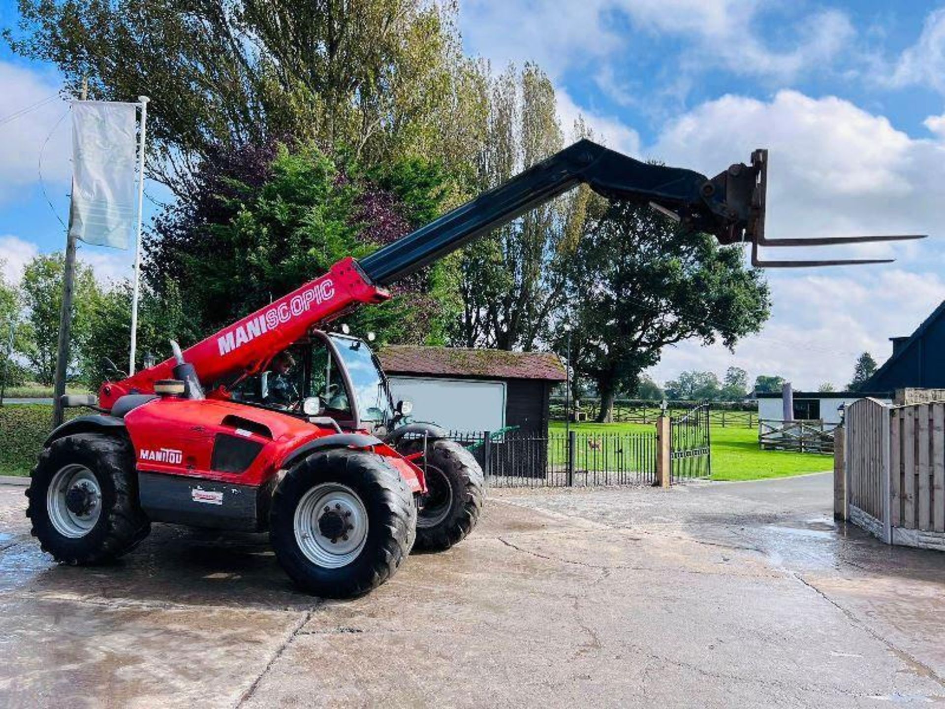 MANITOU MLT630 TURBO 4WD TELEHANDLER * AG-SPEC * C/W PICK UP HITCH - Image 12 of 18