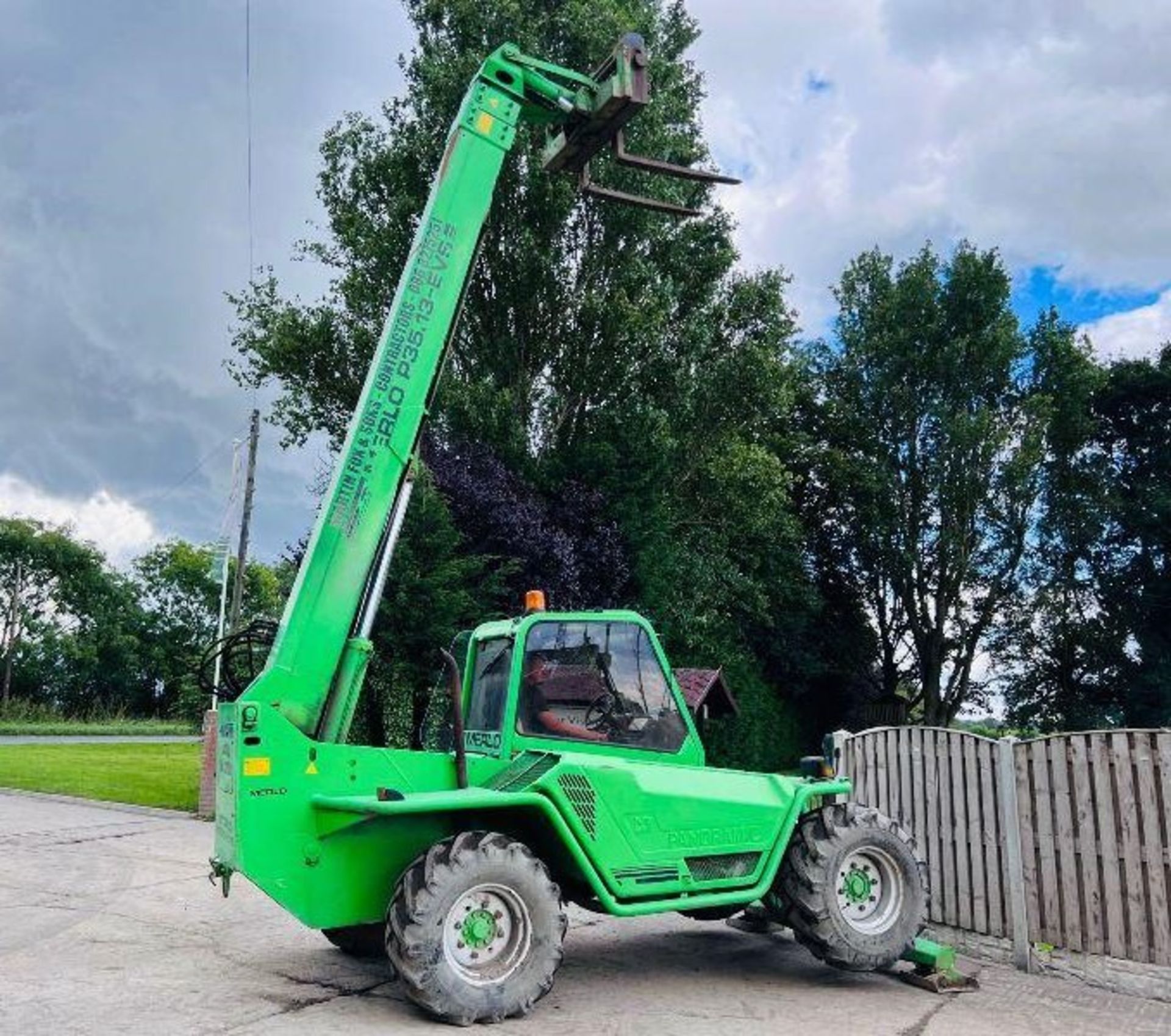 MERLO P35.13K 4WD TELEHANDLER * 13 METER REACH * C/W PALLET TINES - Image 10 of 15