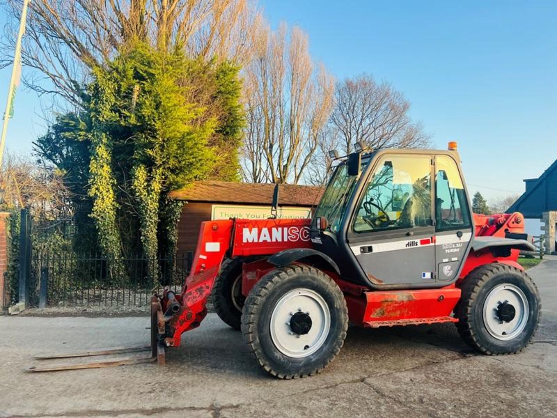 MANITOU MLT845-120 4WD TELEHANDLER C/W PALLET TINES - Image 10 of 16