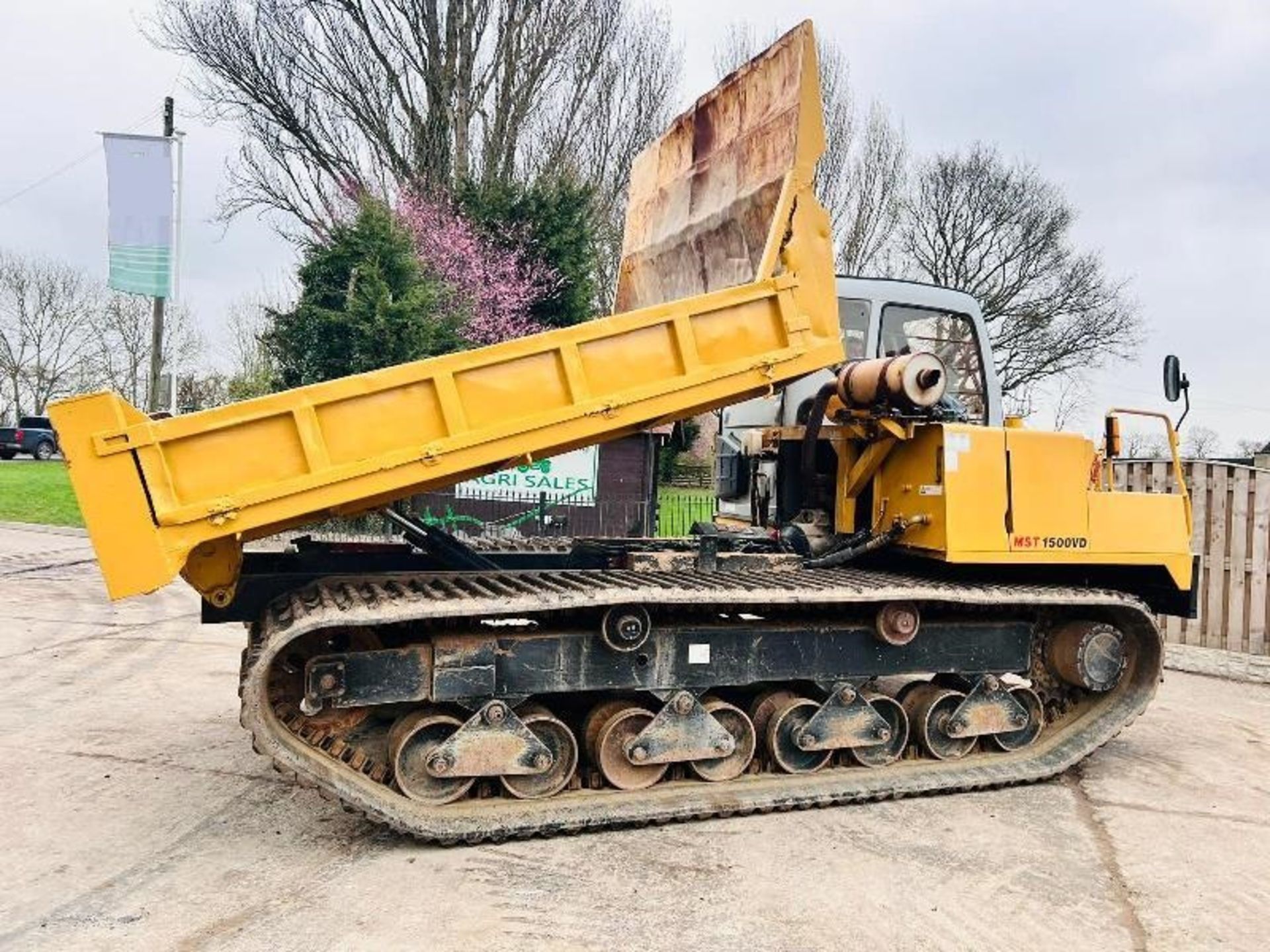 MOROOKA MST1500VD TRACKED DUMPER C/W RUBBER TRACKS - Image 8 of 14