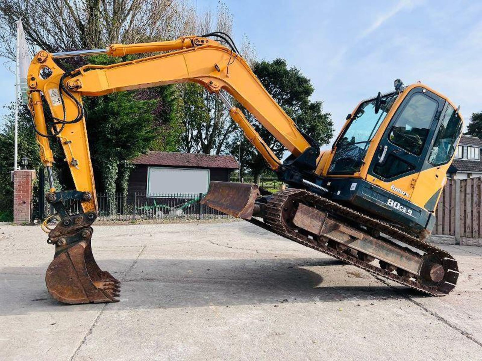 HYUNDIA ROBEX 80CR-9 EXCAVATOR *YEAR 2011, 4771 HOURS* C/W QUICK HITCH  - Image 19 of 19