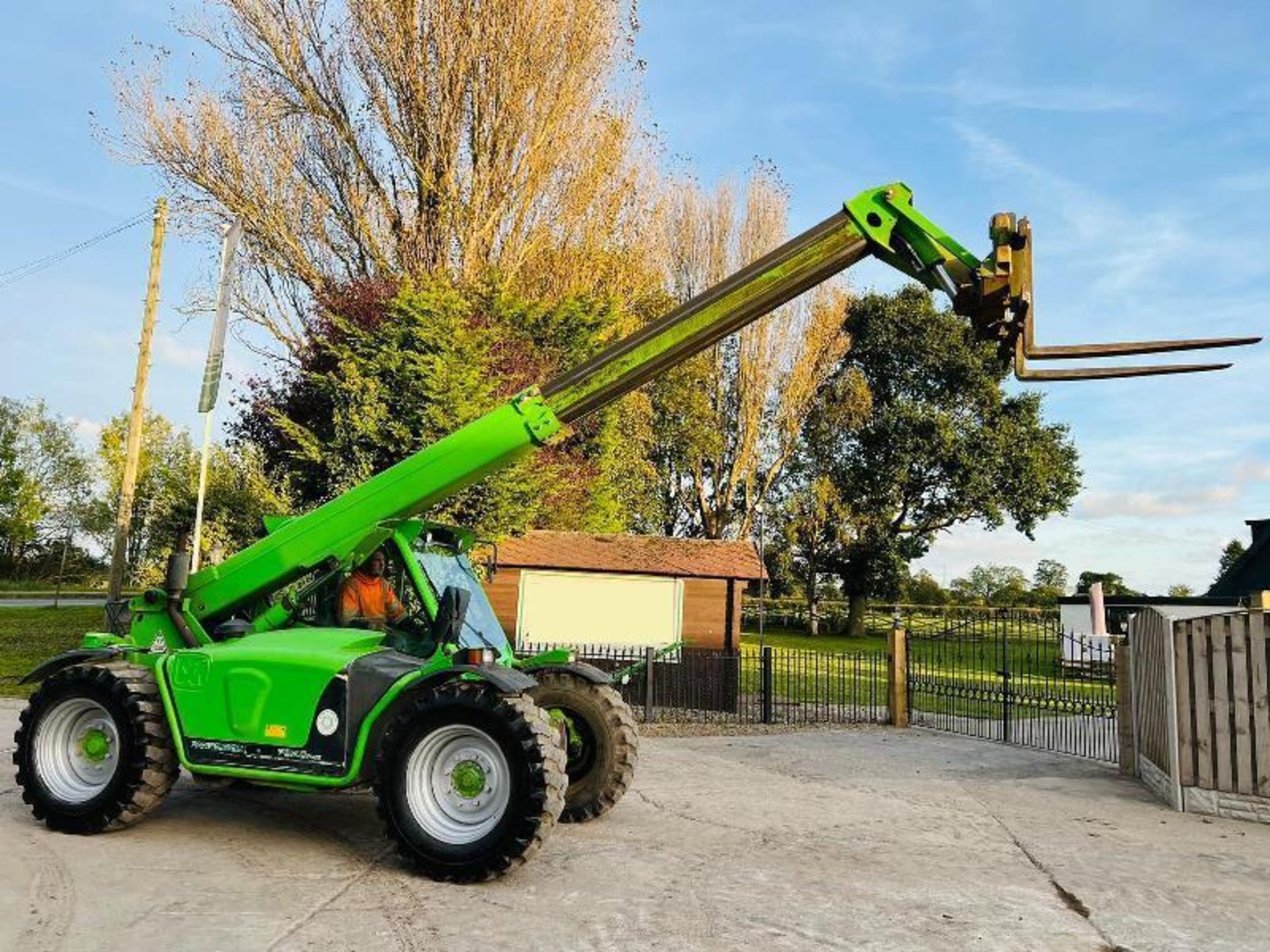 MERLO P32.6PLUS 4WD TELEHANDLER *AG-SPEC, YEAR 2009* C/W PICK UP HITCH  - Image 3 of 16