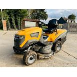 STIGA 4WD RIDE ON MOWER *YEAR 2016, 240 HOURS* C/W COLLECTION BOX