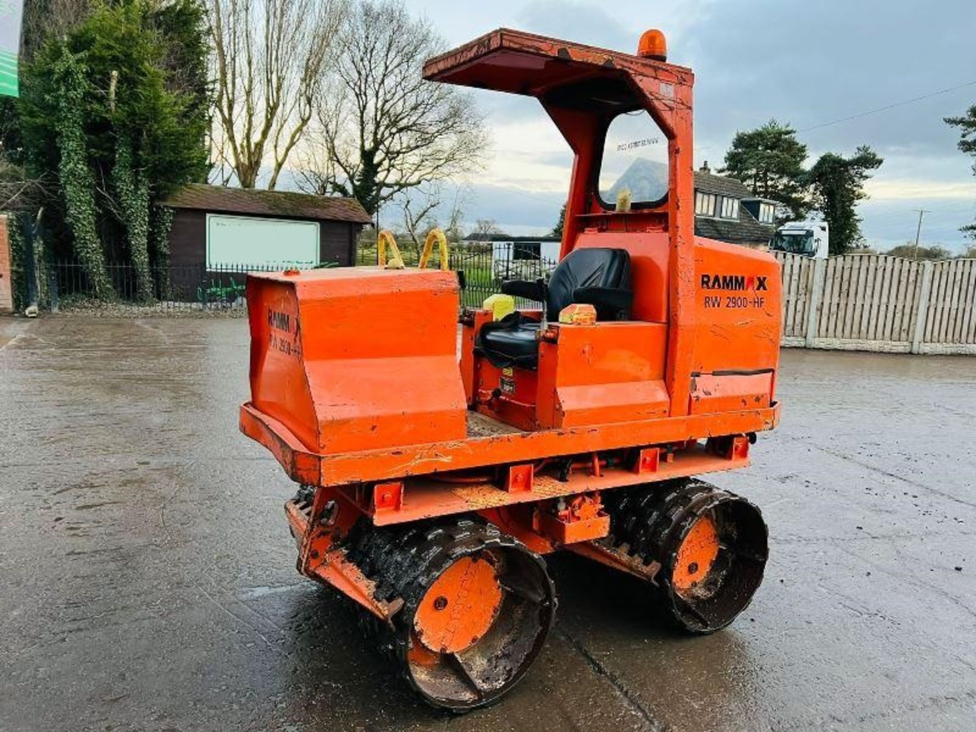 RAMMAX RW2900-HF PADFOOT ROLLER * YEAR 2008 * C/W KUBOTA ENGINE