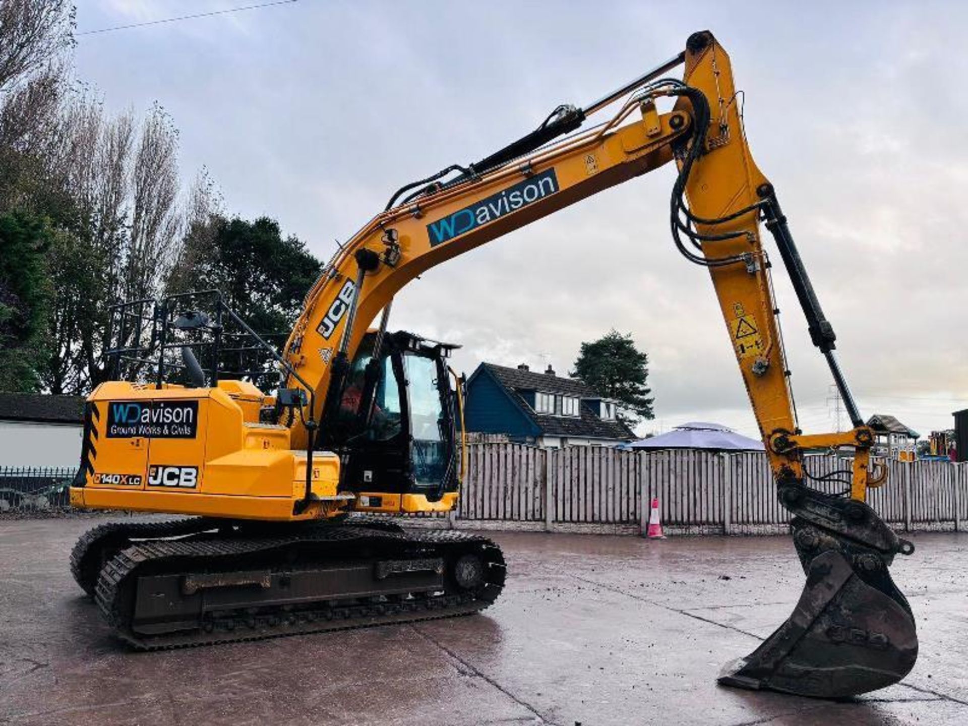 JCB 140XLC TRACKED EXCAVATOR *YEAR 2020, 3186 HOURS* C/W QUICK HITCH  - Image 9 of 19