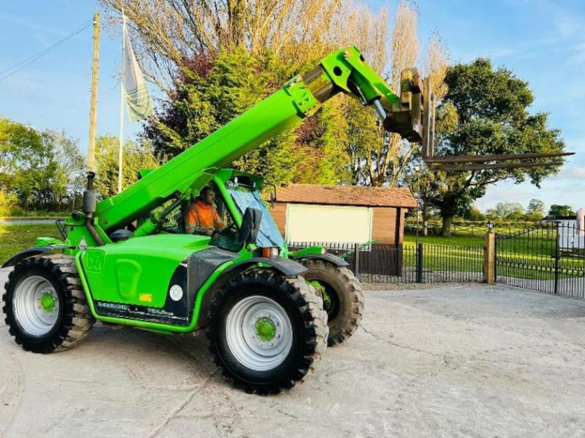 MERLO P32.6PLUS 4WD TELEHANDLER *AG-SPEC, YEAR 2009* C/W PICK UP HITCH  - Image 13 of 16