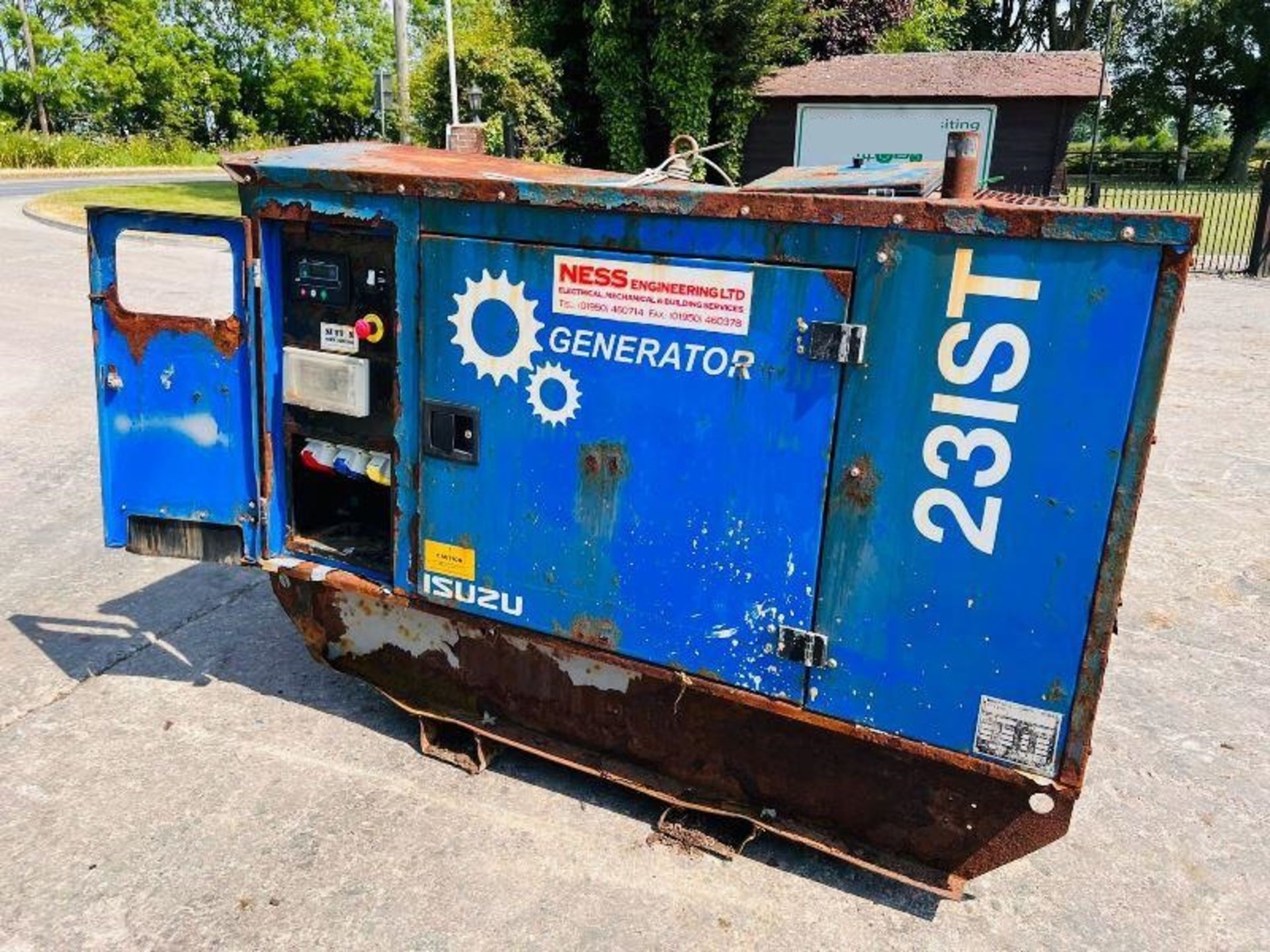 SUTTON EP20IST 23KVA GENERATOR C/W ISUZU ENGINE