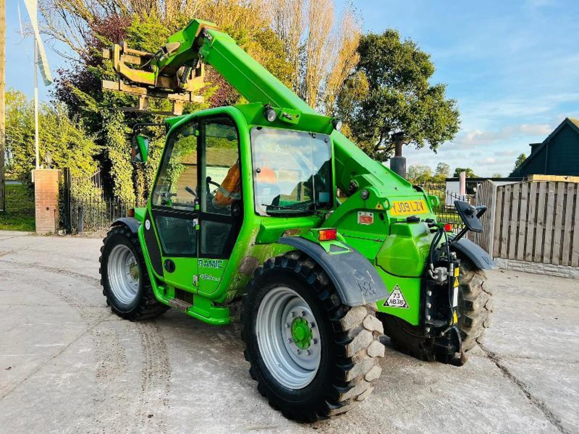 MERLO P32.6PLUS 4WD TELEHANDLER *AG-SPEC, YEAR 2009* C/W PICK UP HITCH  - Image 12 of 16