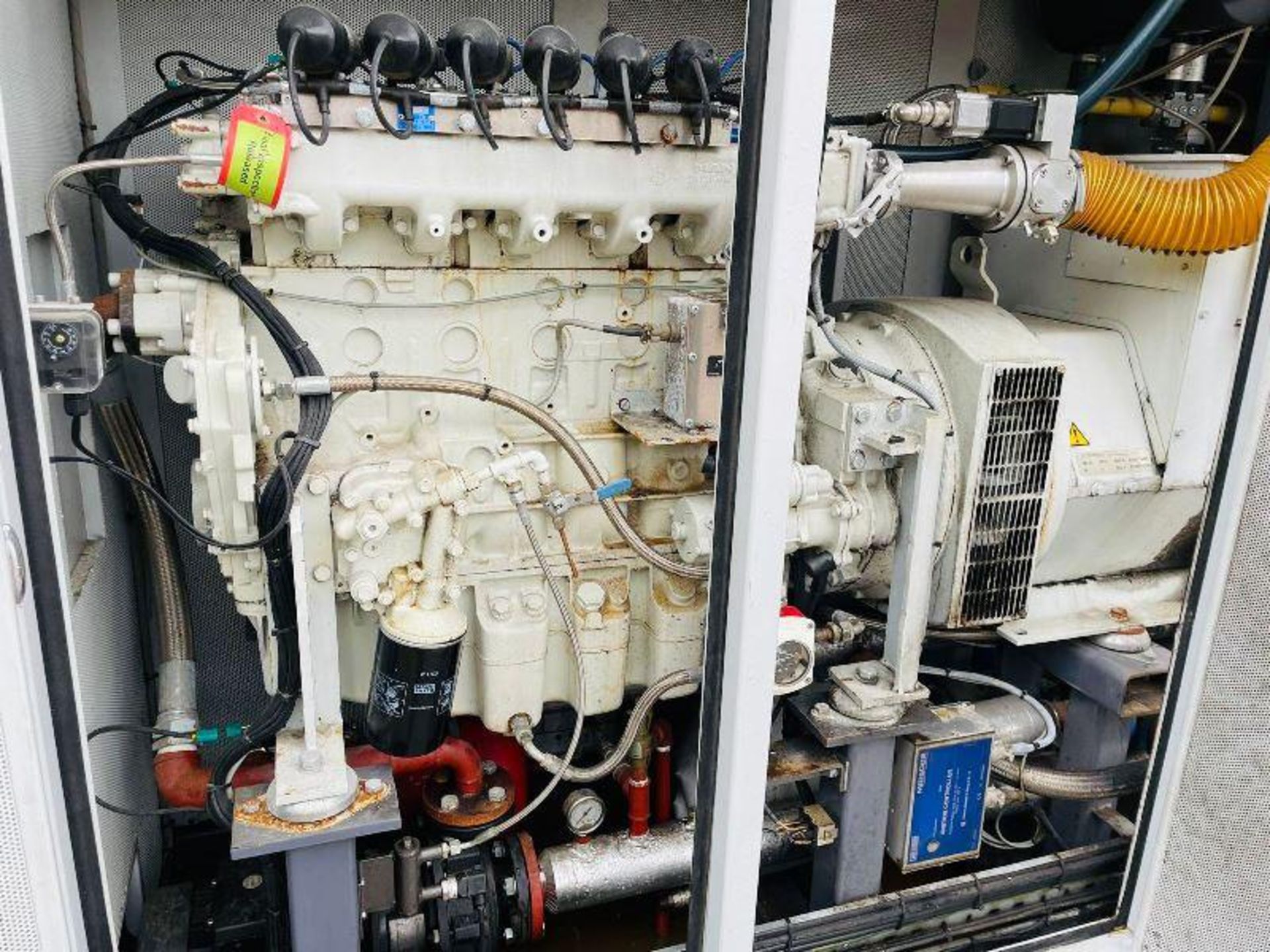 STAMFORD 125KVA 3 PHASE GENERATOR *YEAR 2009* C/W MAN E0836 E302 GAS ENGINE - Image 5 of 10