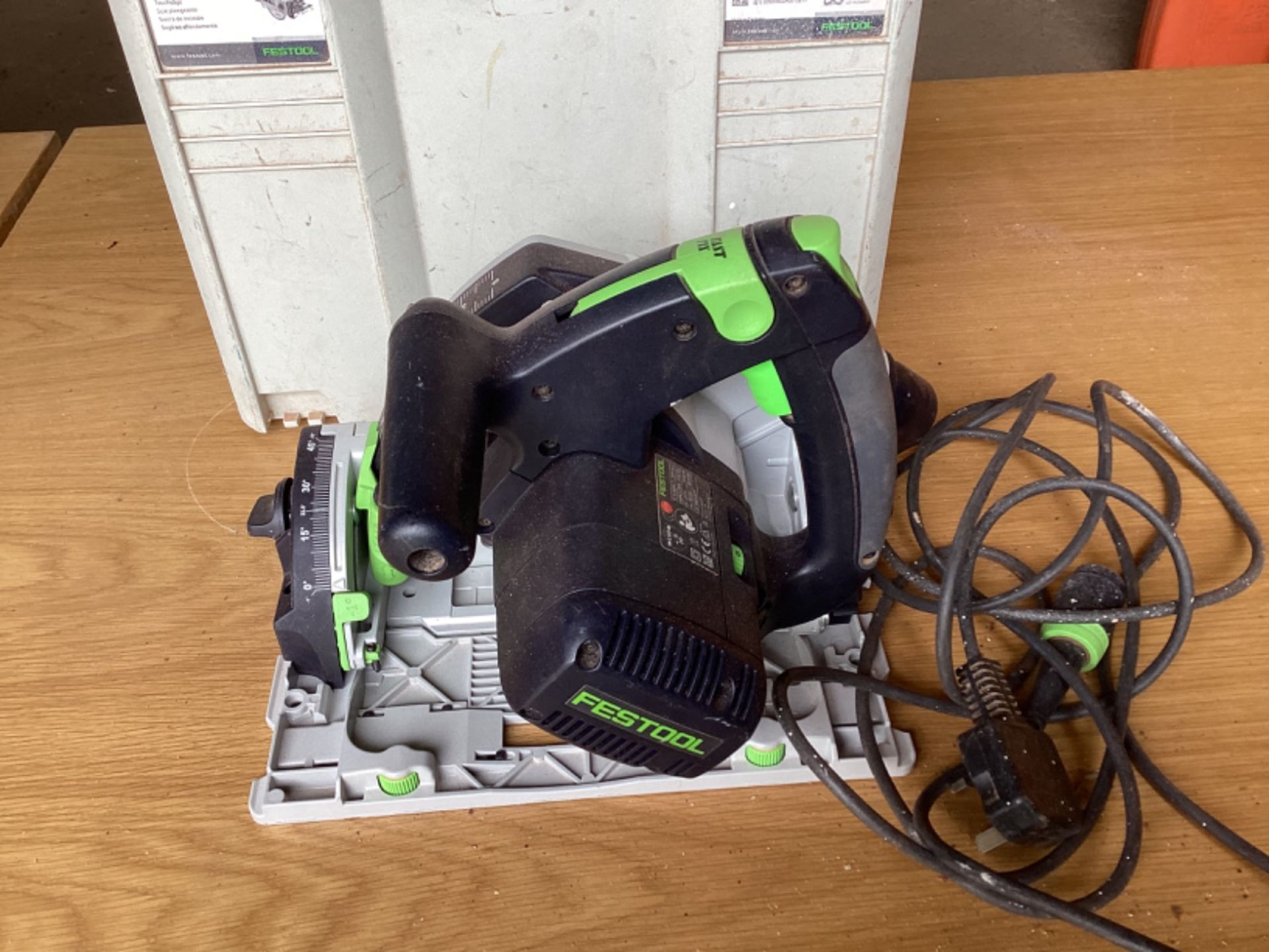 FESTOOL ELECTRIC SAW WITH CASE