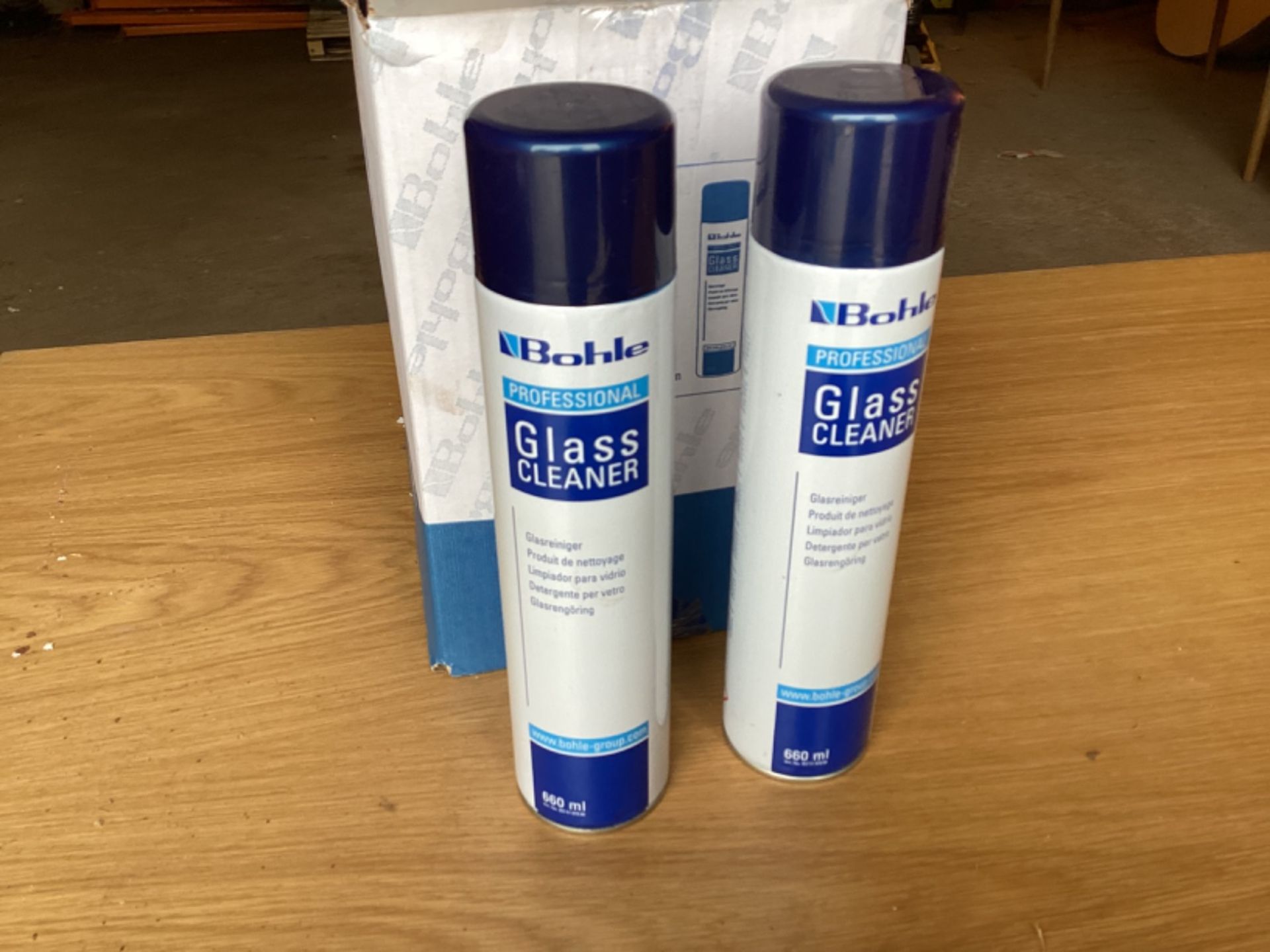 11 CANS OF PRO GLASS CLEANER - Bild 2 aus 2