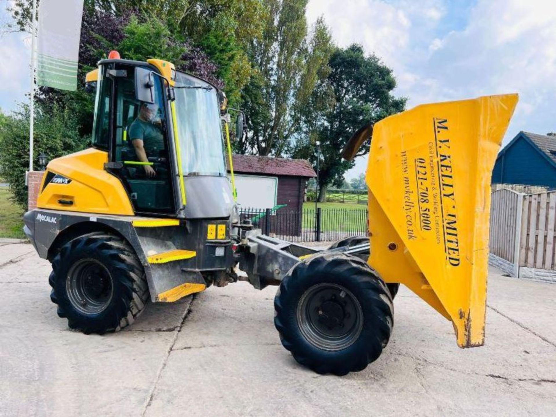 MECALAC 6MDX 4WD DUMPER *YEAR 2020, 453 HOURS C/W AC CABIN - Bild 6 aus 17