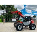 MANITOU MLT628T 4WD TELEHANDLER *6164 HOURS* C/W PALLET TINES