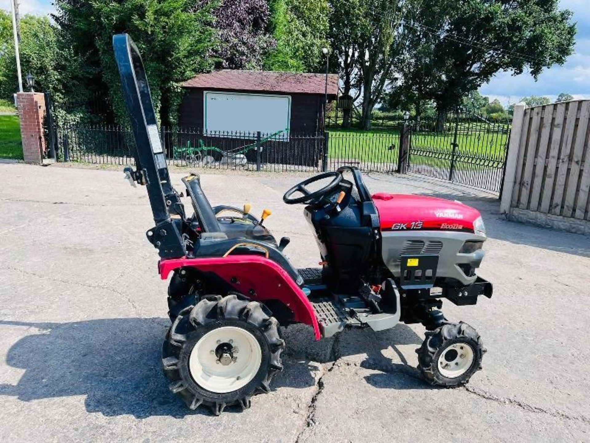 YANMAR GK13 4WD COMPACT TRACTOR *1451 HOURS* C/W ROLE BAR - Bild 13 aus 15