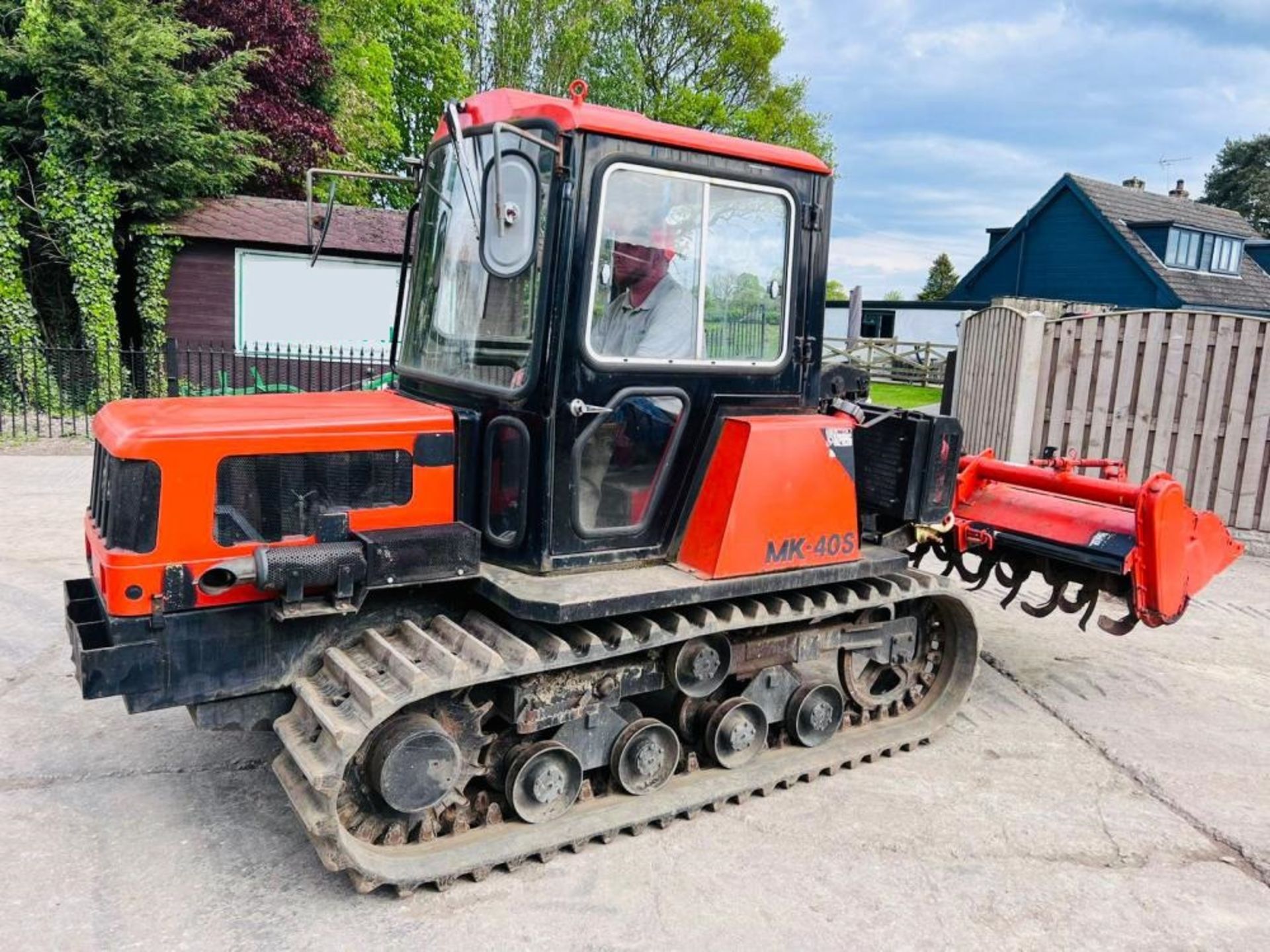 MOROOKA MK40S TRACKED TRACTOR C/W ROTAVATOR - Bild 7 aus 19