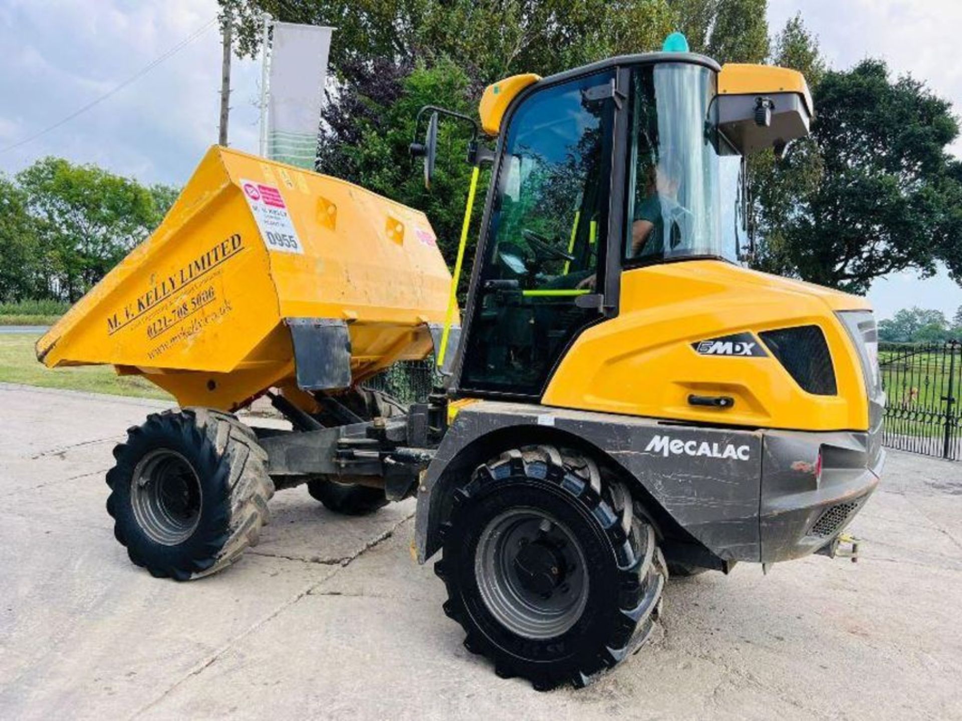 MECALAC 6MDX 4WD DUMPER *YEAR 2020, 1674 HOURS C/W AC CABIN - Bild 4 aus 16