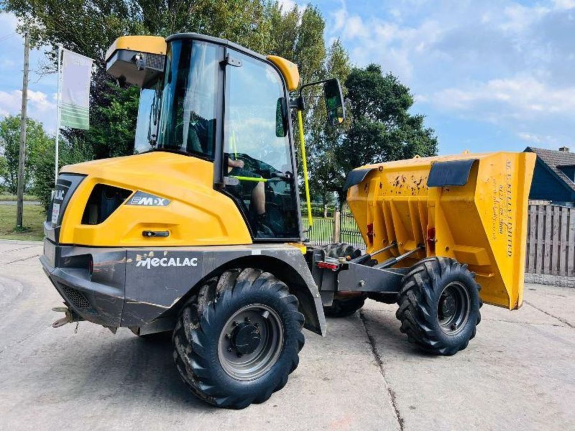 MECALAC 6MDX 4WD DUMPER *YEAR 2020, 453 HOURS C/W AC CABIN