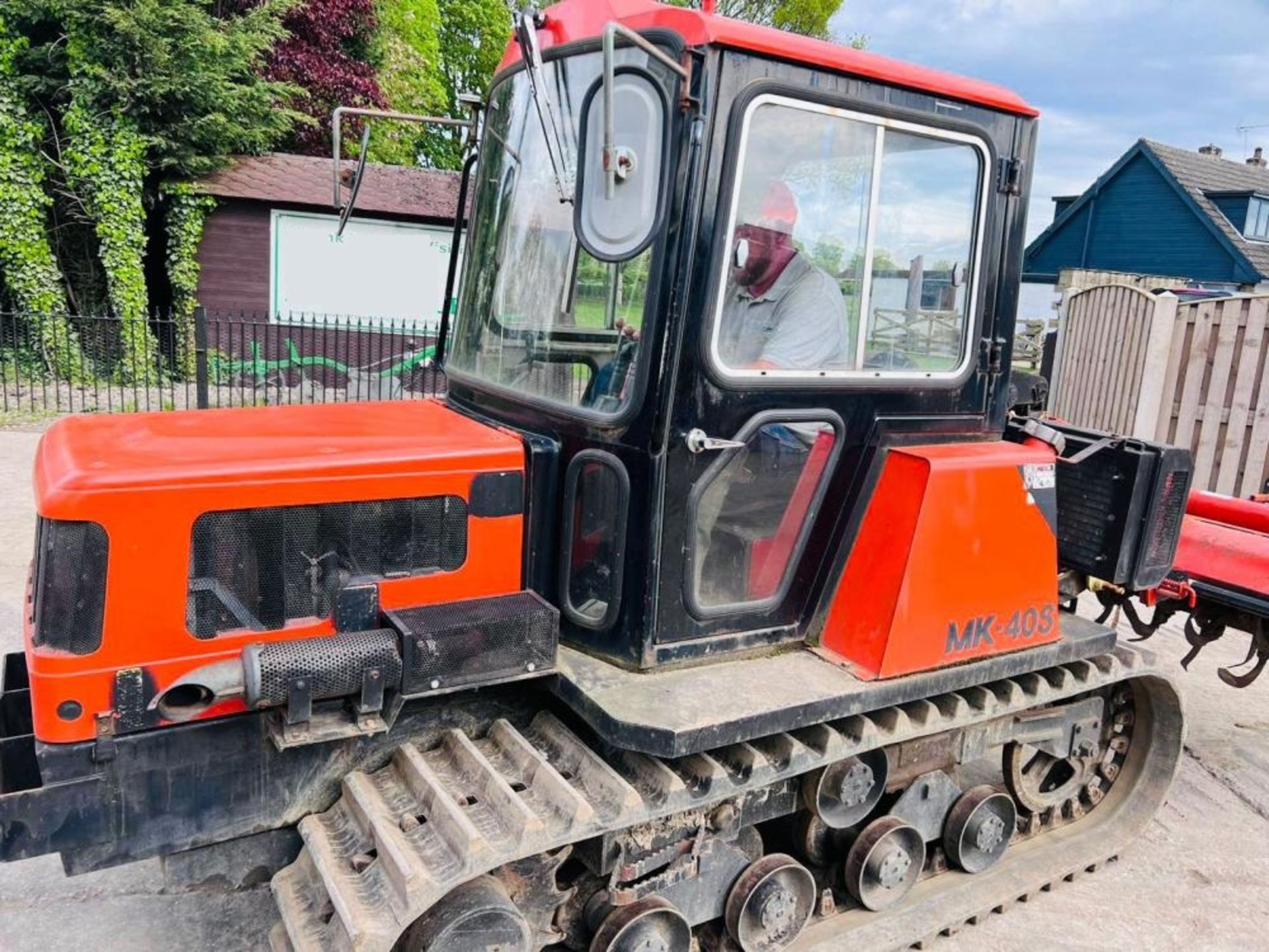 MOROOKA MK40S TRACKED TRACTOR C/W ROTAVATOR - Bild 13 aus 19