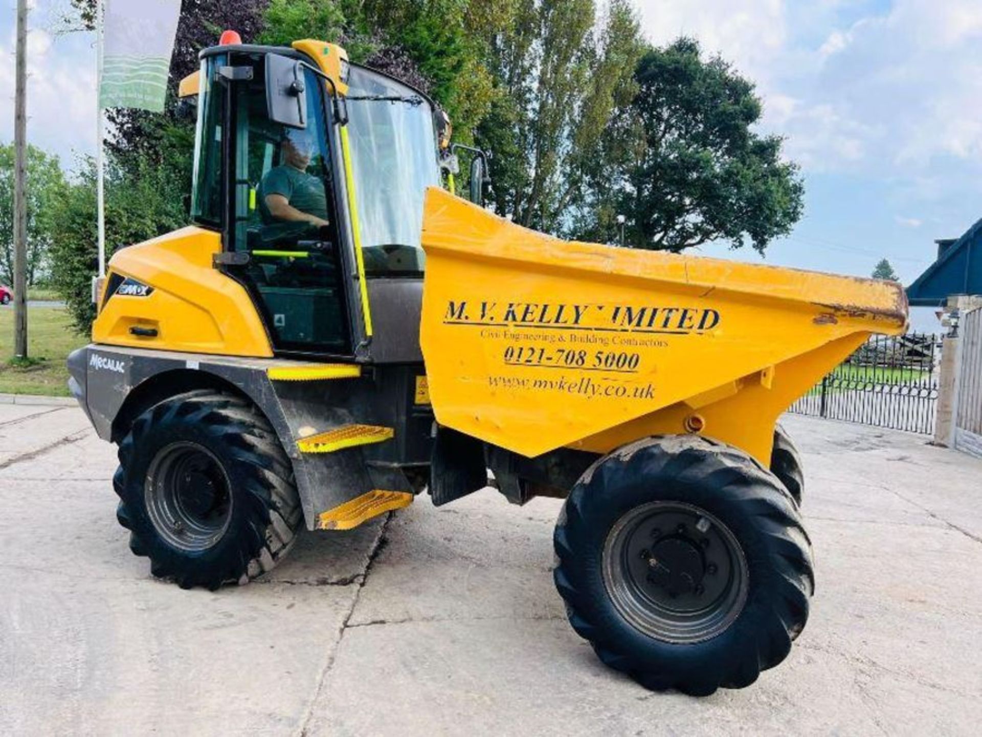 MECALAC 6MDX 4WD DUMPER *YEAR 2020, 1674 HOURS C/W AC CABIN - Bild 7 aus 16