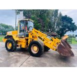 JCB 426B 4WD LOADING SHOVEL *2393HOURS, ROAD REGISTERED* C/W AC CABIN