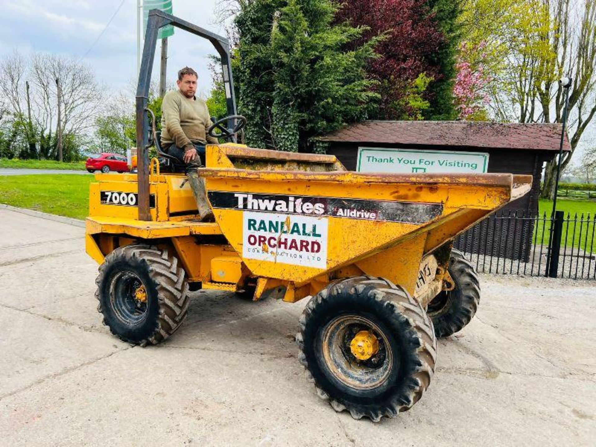 THWAITES ALLDRIVE 7000 4WD DUMPER C/W ROLE BAR