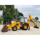 JCB 3CX PROJECT 7 4WD BACKHOE DIGGER C/W 2 X BUCKETS & SPARE WHEEL