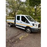 2018 18 FORD TRANSIT CREW CAB TIPPER - 96K MILES - EURO 6 - TWIN REAR WHEEL