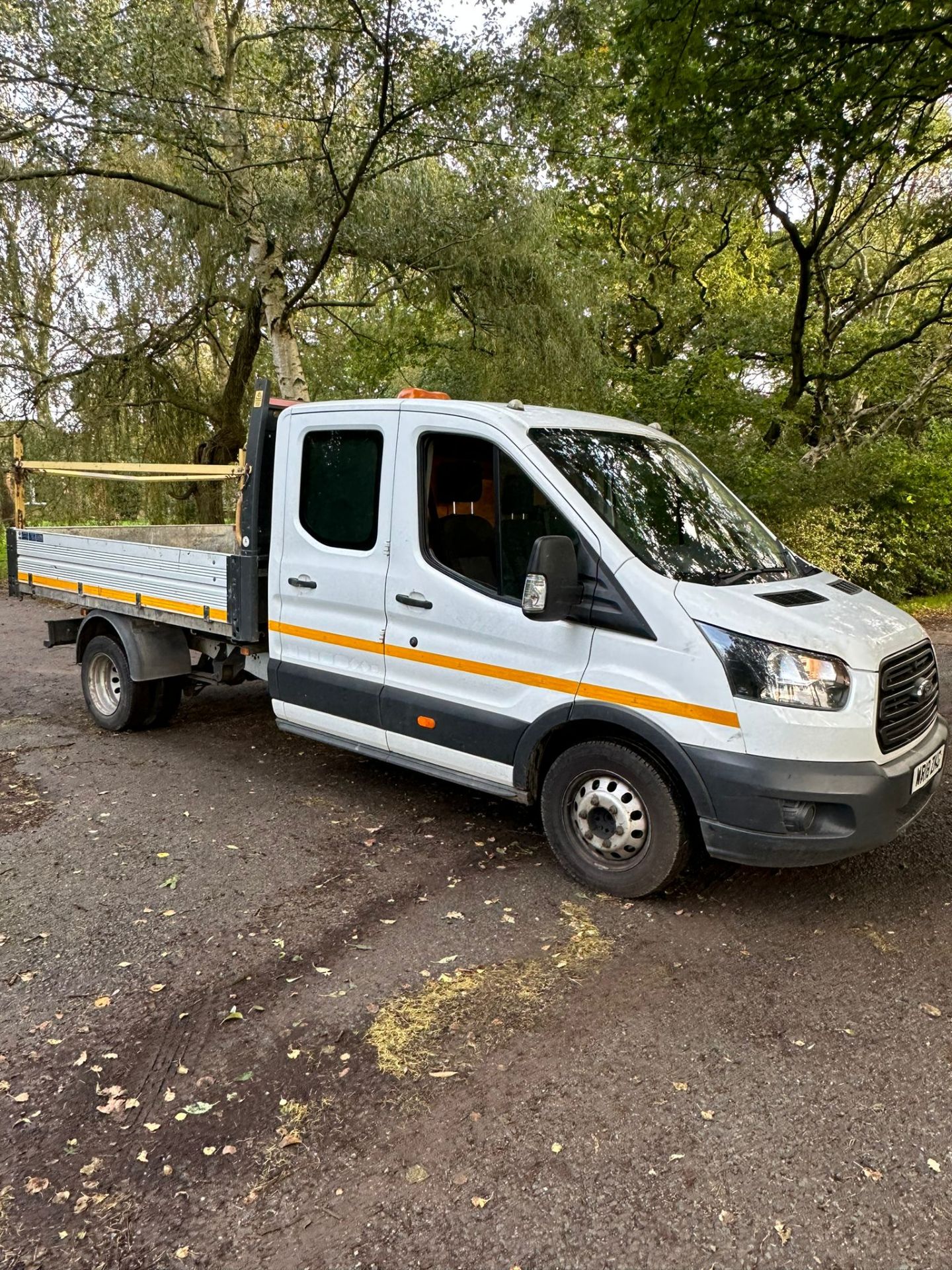 2018 18 FORD TRANSIT CREW CAB TIPPER - 96K MILES - EURO 6 - TWIN REAR WHEEL