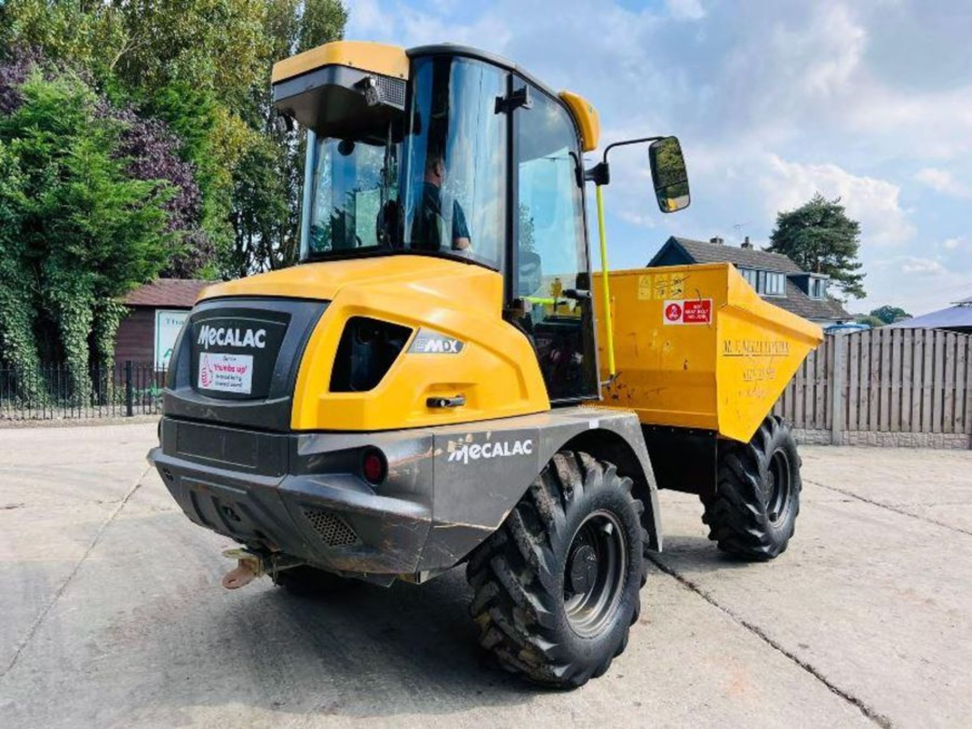 MECALAC 6MDX 4WD DUMPER *YEAR 2020, 453 HOURS C/W AC CABIN - Bild 13 aus 17