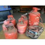 GAS BOTTLES AND ACCESSORIES EMPTY OR PART FULL