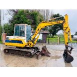 KOMATSU PC40 TRACKED EXCAVATOR C/W 2 X BUCKET