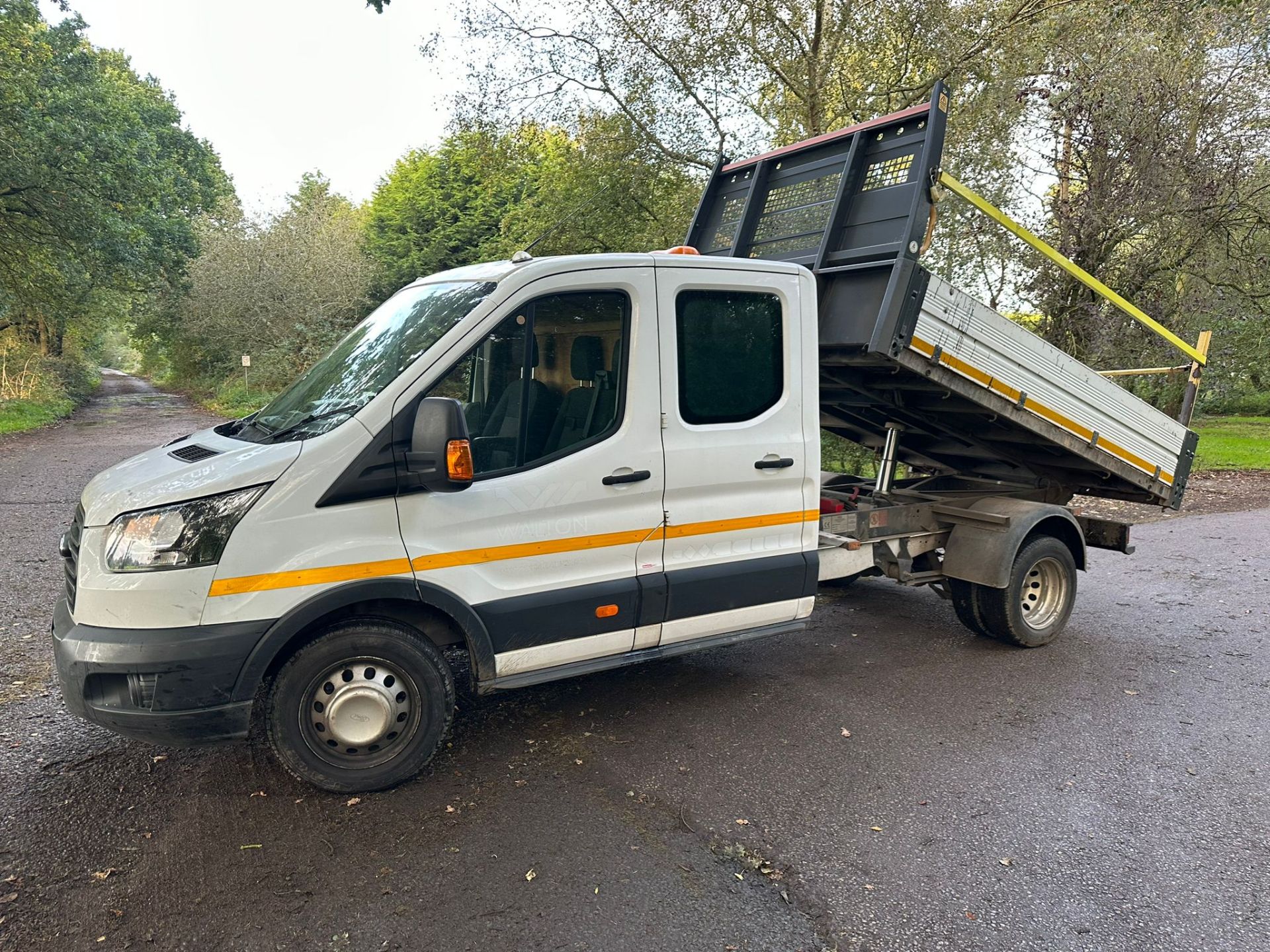 2018 18 FORD TRANSIT CREW CAB TIPPER - 96K MILES - EURO 6 - TWIN REAR WHEEL - Bild 10 aus 13