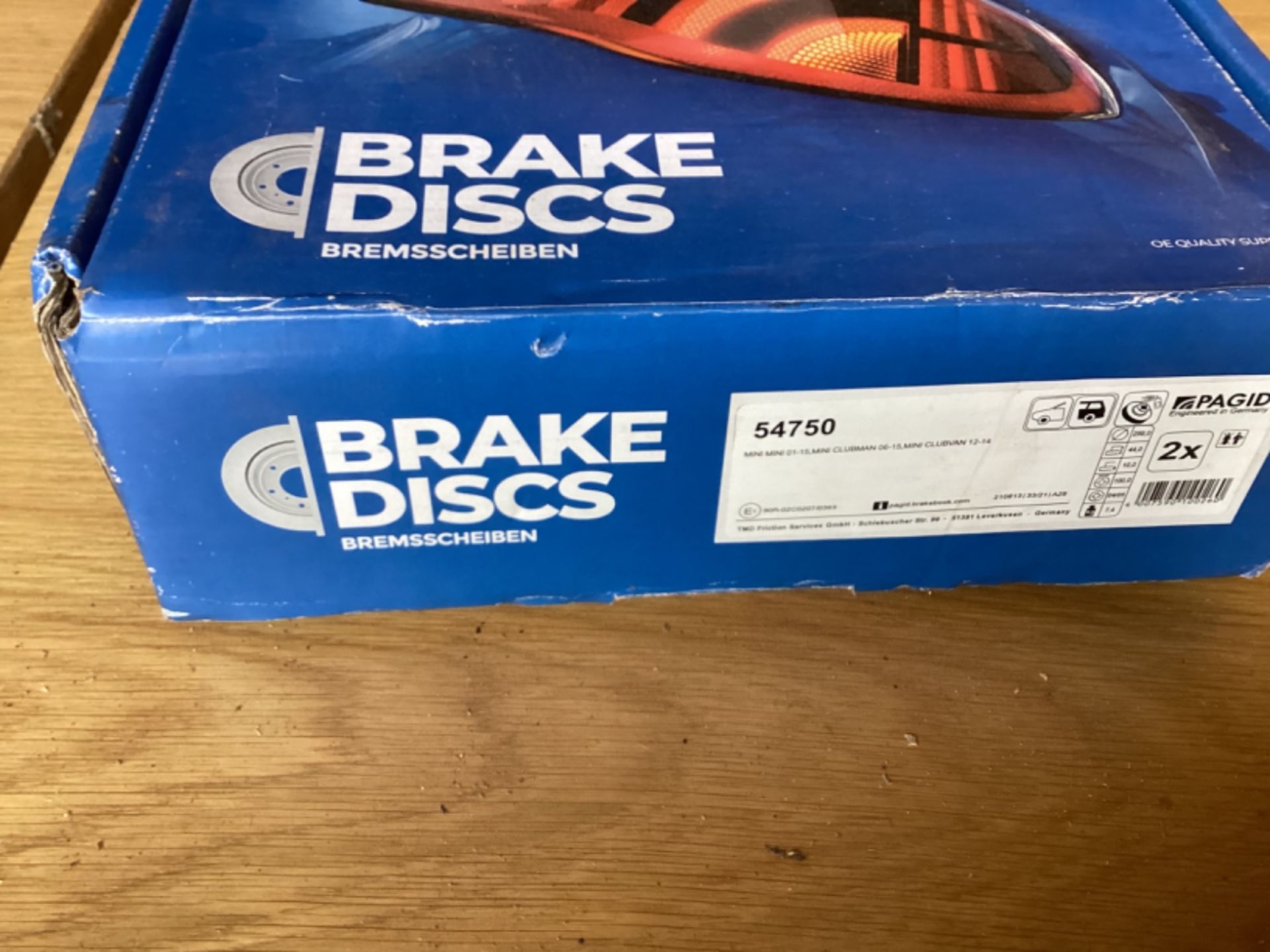 PAIR OF MINI CLUBMAN BRAKE DISCS - Bild 2 aus 4