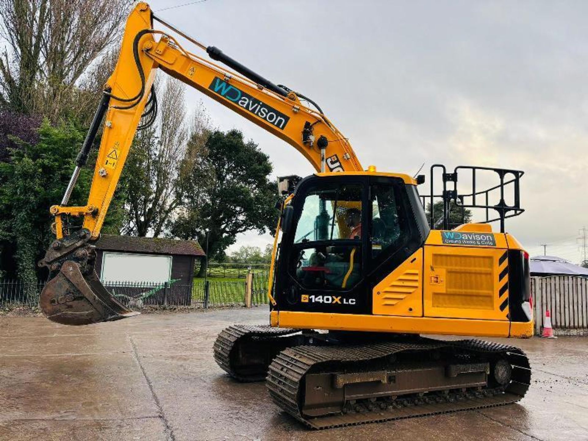 JCB 140XLC TRACKED EXCAVATOR *YEAR 2020, 3186 HOURS* C/W QUICK HITCH - Image 8 of 19