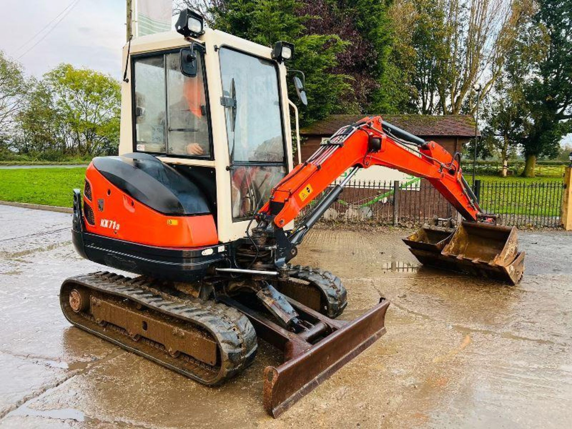 KUBOTA KX71-3 EXCAVATOR *YEAR 2012, 4178 HOURS* C/W 3 X BUCKETS  - Bild 3 aus 15