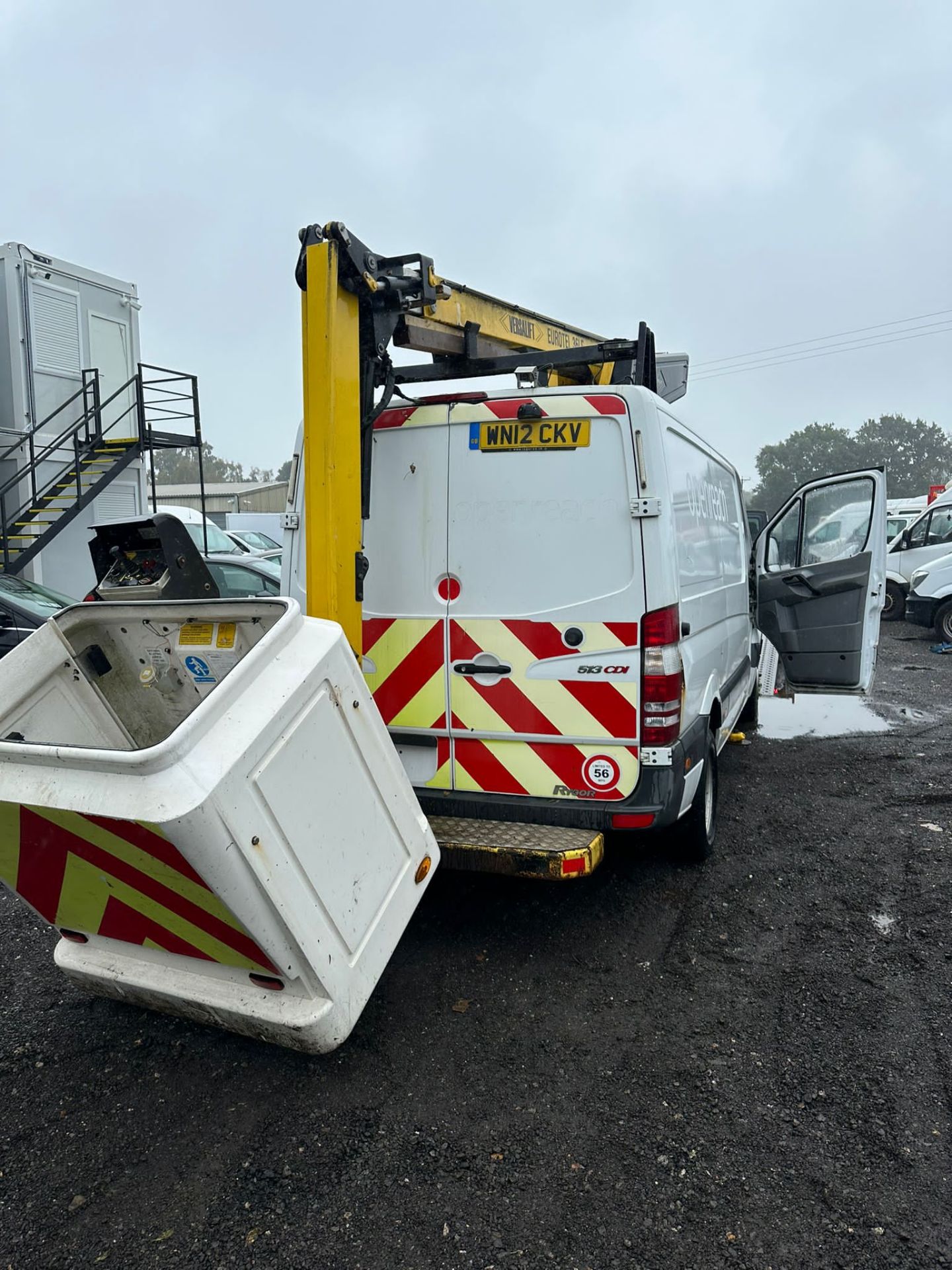 2012 12 MERCEDES SPRINTER 513 CHERRY PICKER - 157K MILES - VERSA LIFT - NON RUNNER - Bild 2 aus 9