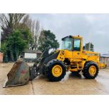 VOLVO L90C 4WD LOADING SHOVEL C/W BUCKET 