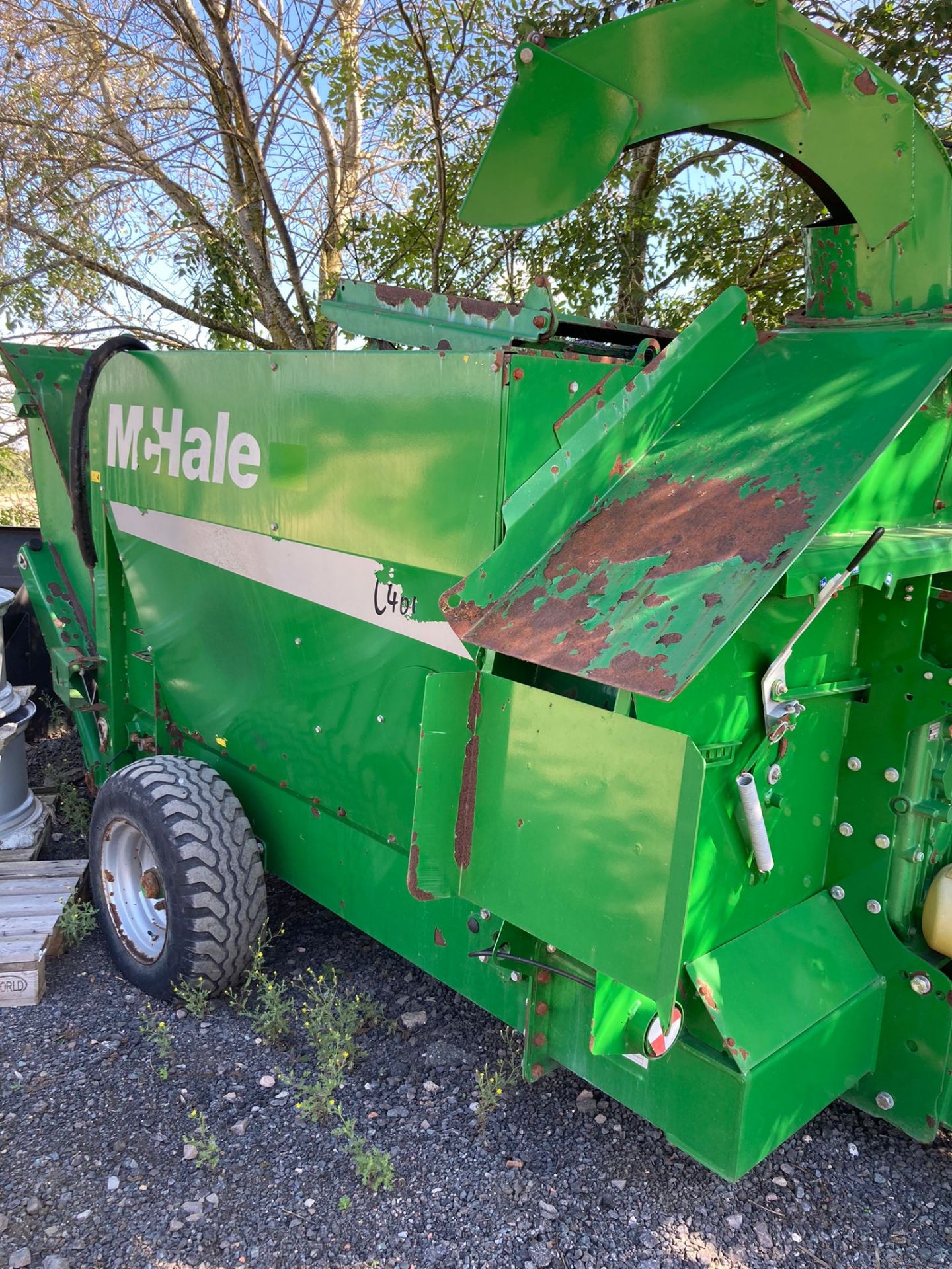 2017 MCHALE C460 STRAW CHOPPER