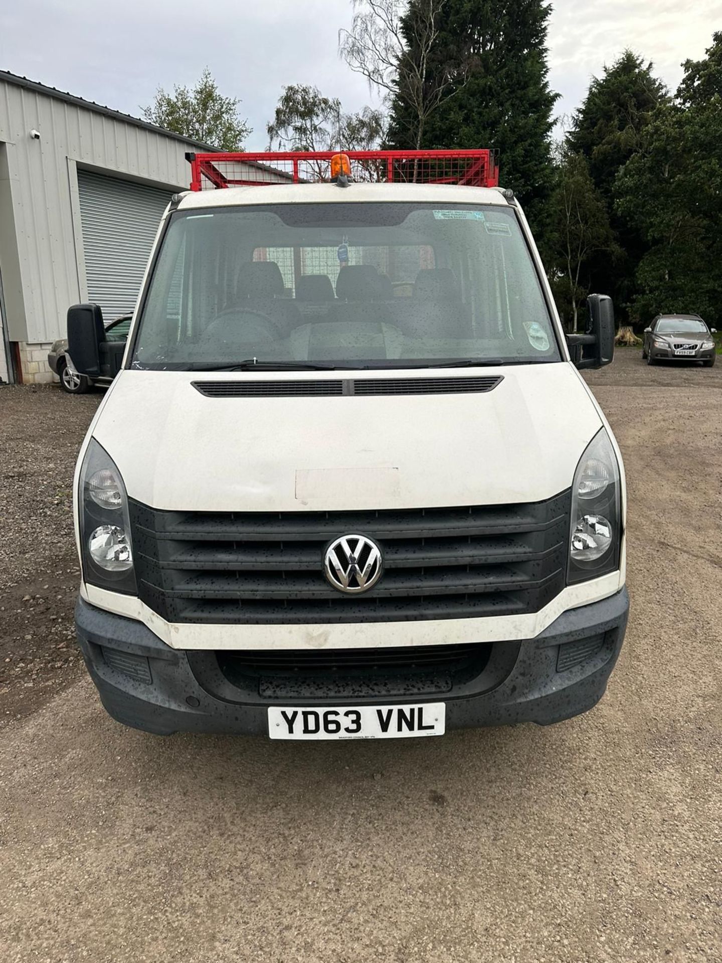 2014 63 VOLKSWAGEN CRAFTER CR50 CAGED TIPPER - 71K MILES - EX COUNCIL FROM NEW - 5 TON GROSS - Bild 4 aus 9