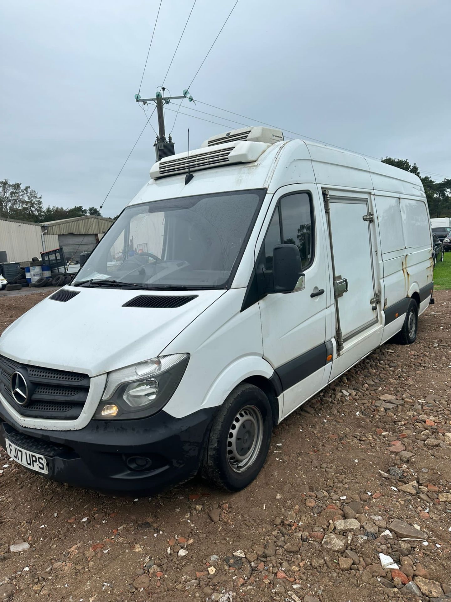 2017 17 MERCEDES SPRINTER FRIDGE VAN - NON RUNNER - 574K MILES - EURO 6