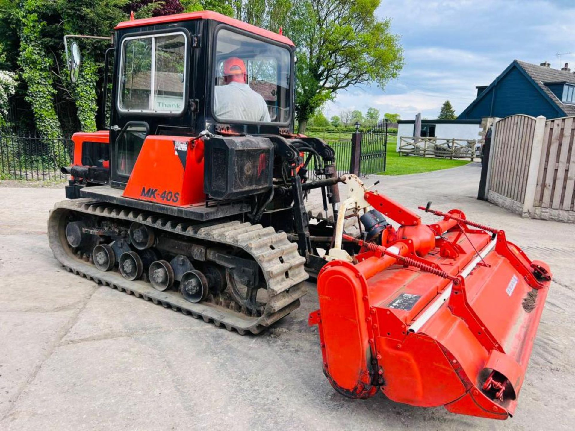 MOROOKA MK40S TRACKED TRACTOR C/W ROTAVATOR - Bild 3 aus 19