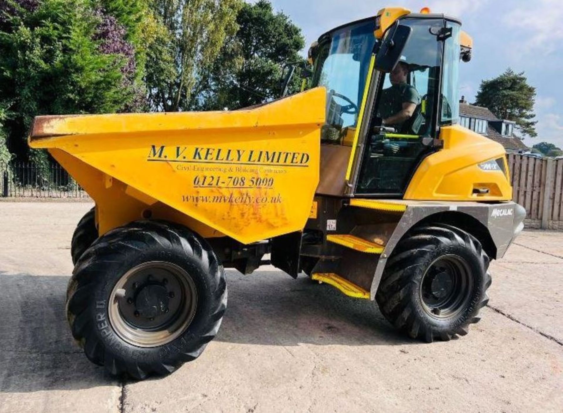 MECALAC 6MDX 4WD DUMPER *YEAR 2020, 1594 HOURS C/W AC CABIN