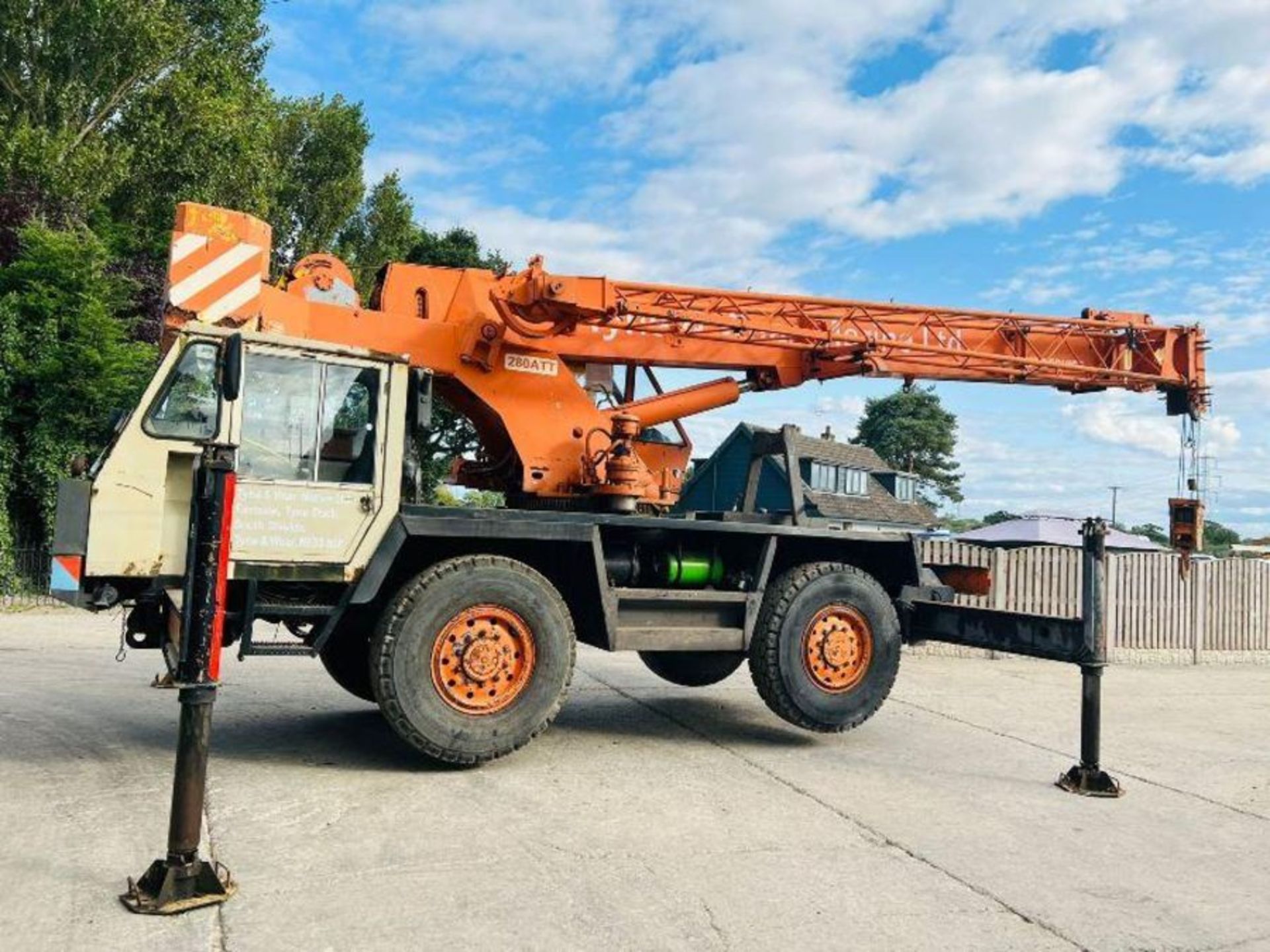 PPM 280ATT ROUGH TERRIAN CRANE * 27 METER REACH * - Bild 4 aus 17