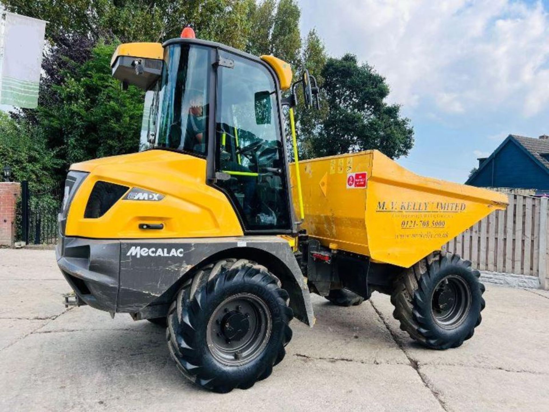 MECALAC 6MDX 4WD DUMPER *YEAR 2020, 1674 HOURS C/W AC CABIN - Bild 6 aus 16