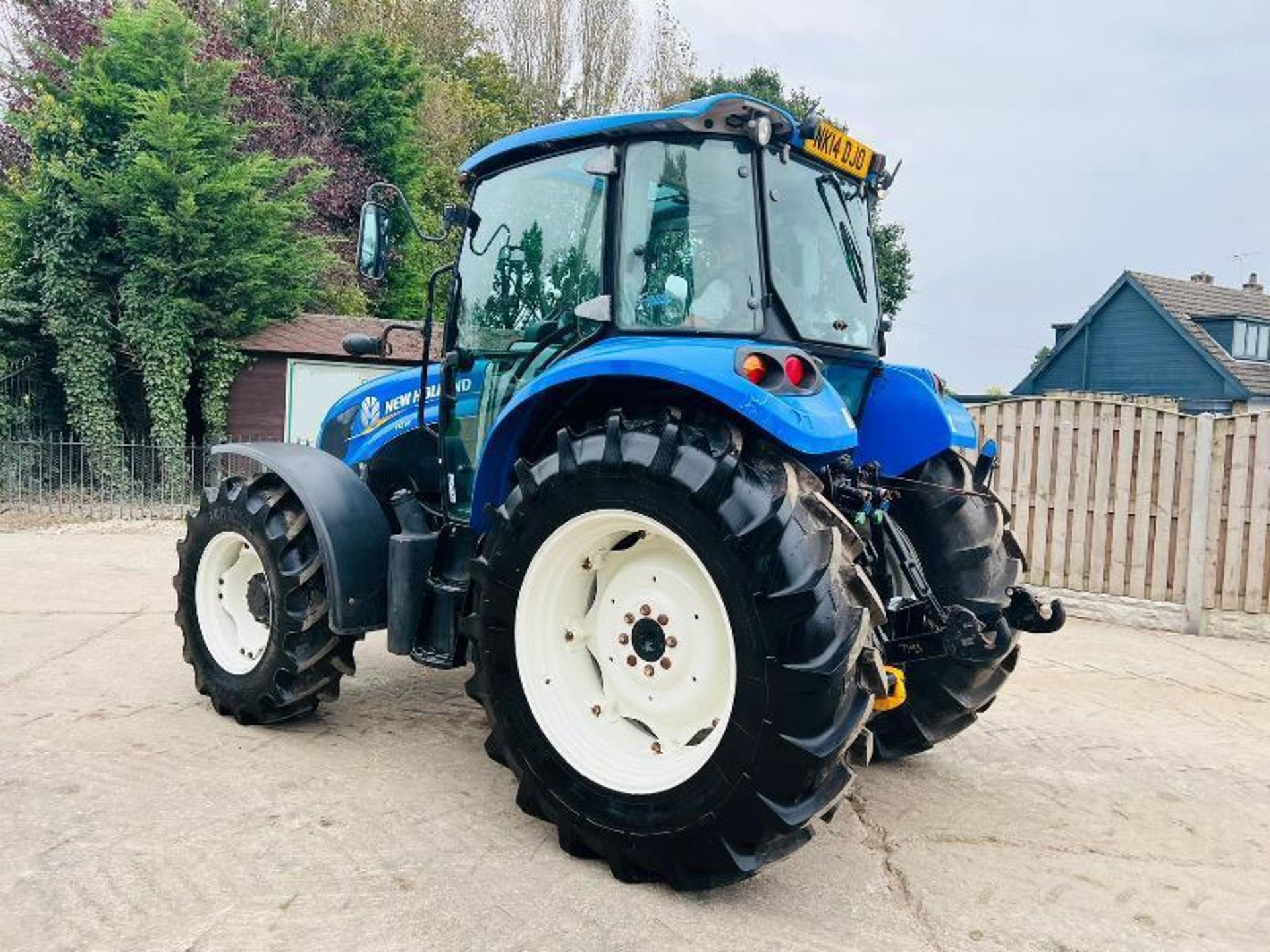 NEW HOLLAND T4-95 4WD TRACTOR *YEAR 2014, 4860 HOURS* C/W BRAND NEW TYRES - Bild 20 aus 20