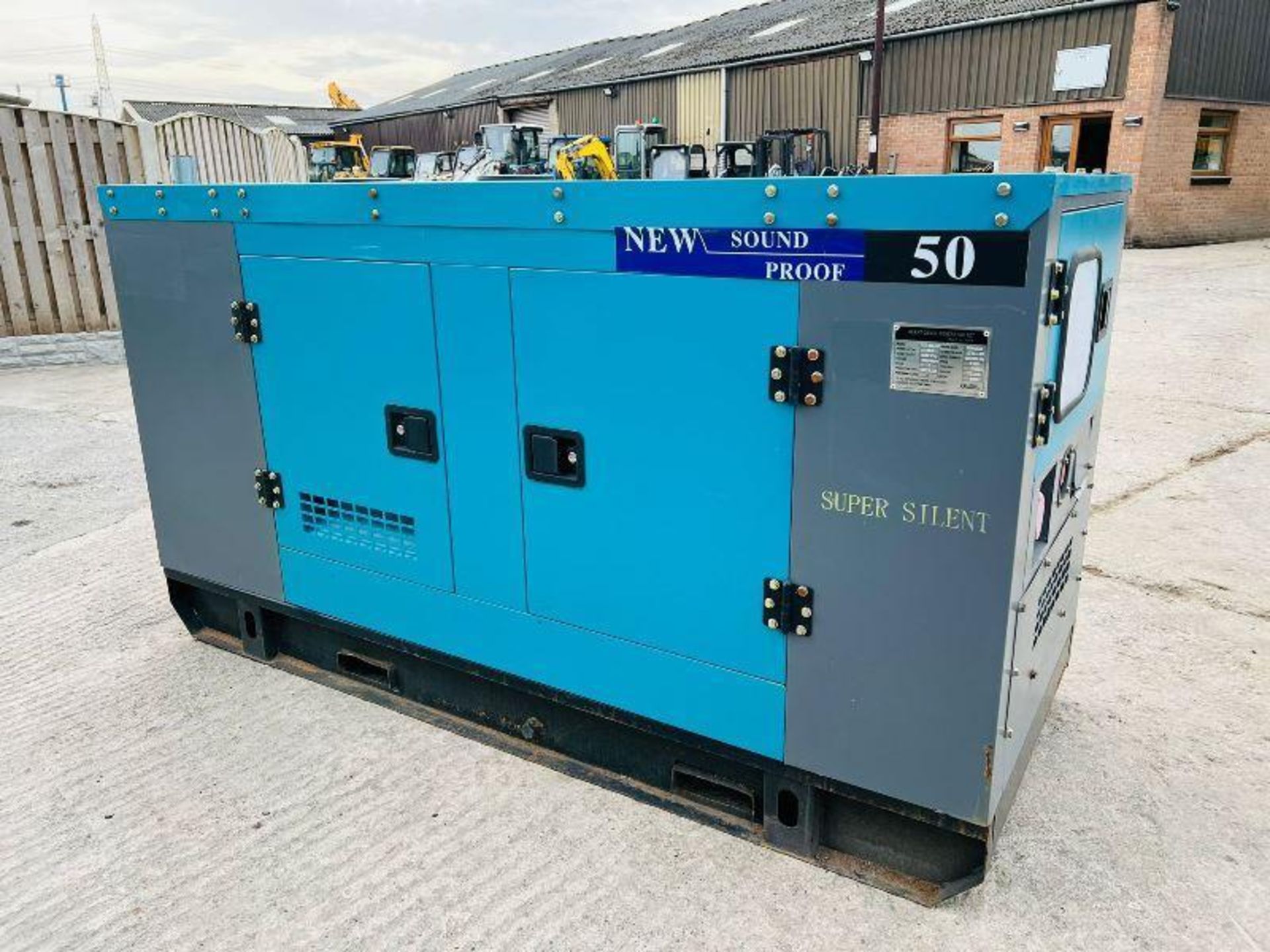 BRAND NEW KAWAKENI 50KVA SILENT RUN GENERATOR *YEAR 2023* - Bild 11 aus 13