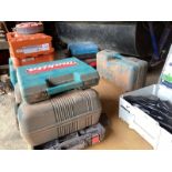 SELECTION OF POWER TOOL EMPTY CASES