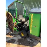 2002 JOHN DEERE 1600 TURBO RIDE ON MOWER - SOLD AS SEEN