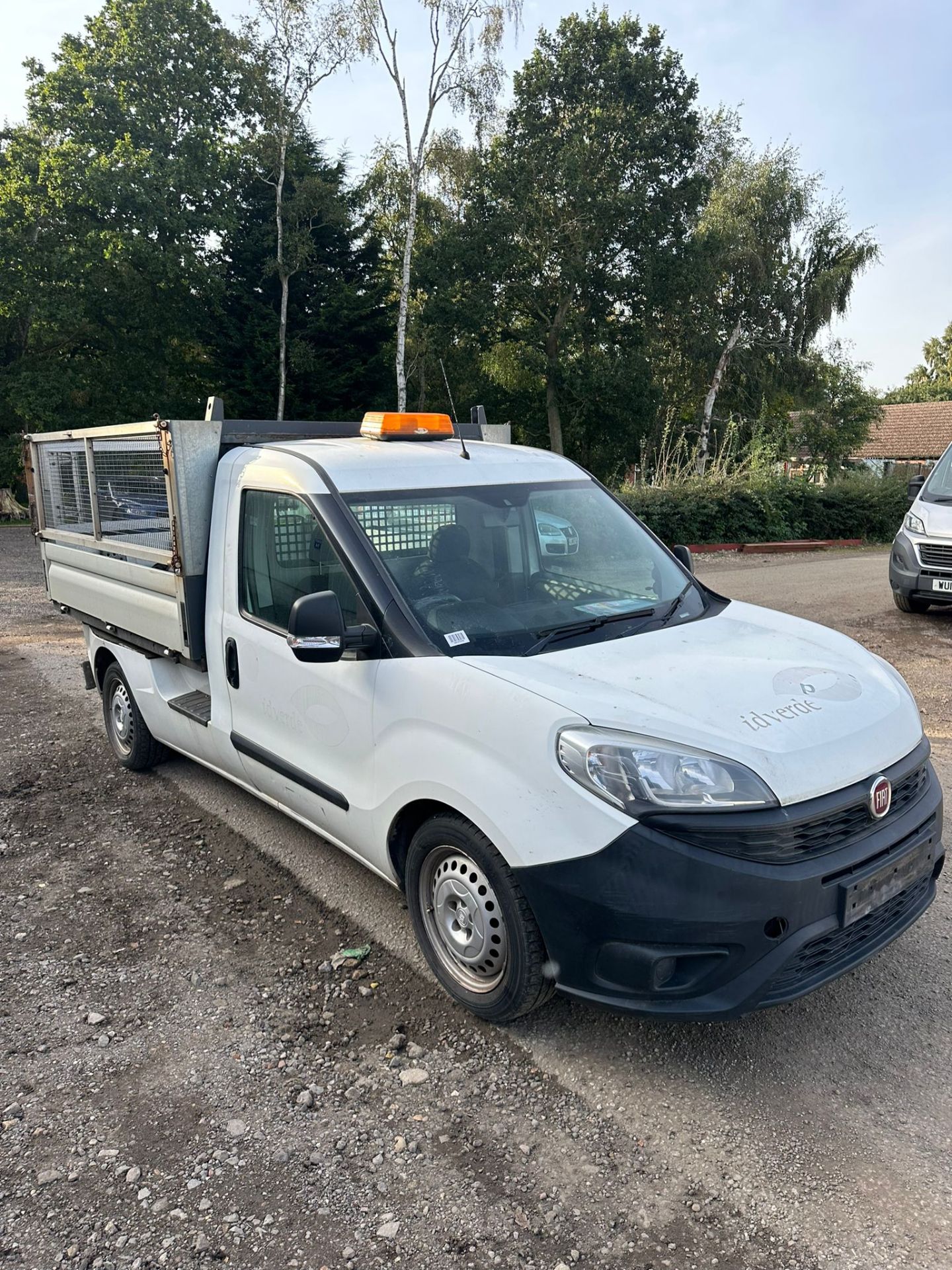 2016 66 FIAT DOBLO CAGED TIPPER - 79K MILES - RARE TIPPER.