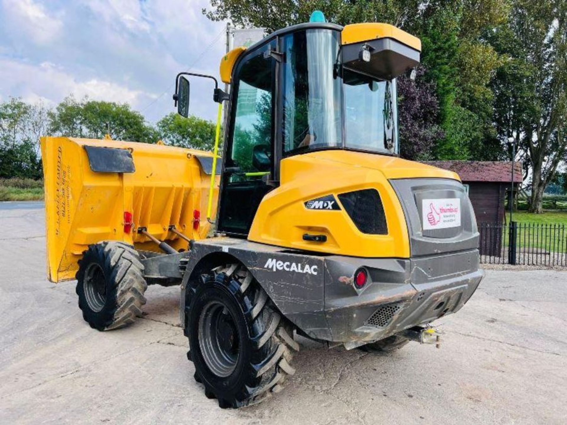 MECALAC 6MDX 4WD DUMPER *YEAR 2020, 1674 HOURS C/W AC CABIN - Bild 13 aus 16